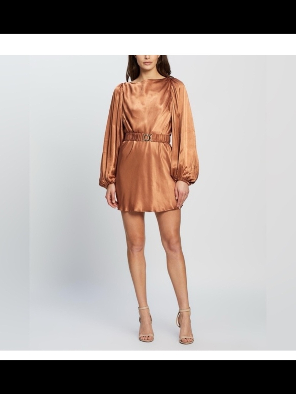 Shona Joy Belted Mini Dress - Picture 4 of 10